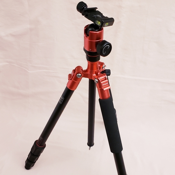 Fotopro C4i Camera Tripod In Red - Picture 1 of 15